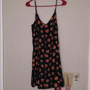 Floral mini dress